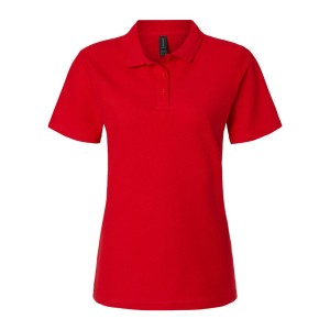 CUSTOM GILDAN WOMENS SOFTSTYLE® PIQUE POLO