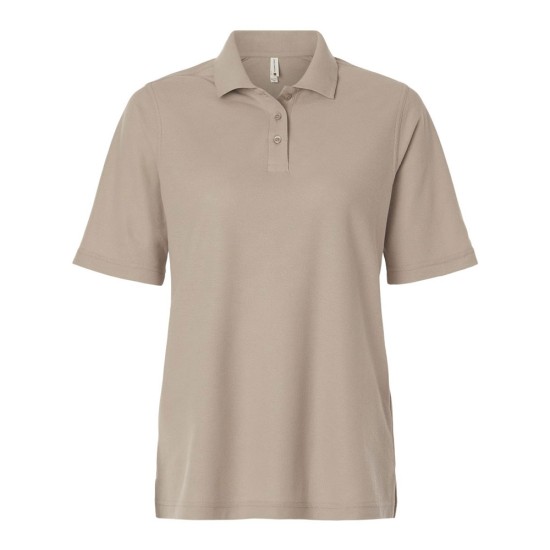 CUSTOM HARRITON WOMENS MAVERICK CVC PIQUE POLO CUSTOM HARRITON WOMENS MAVERICK CVC PIQUE POLO