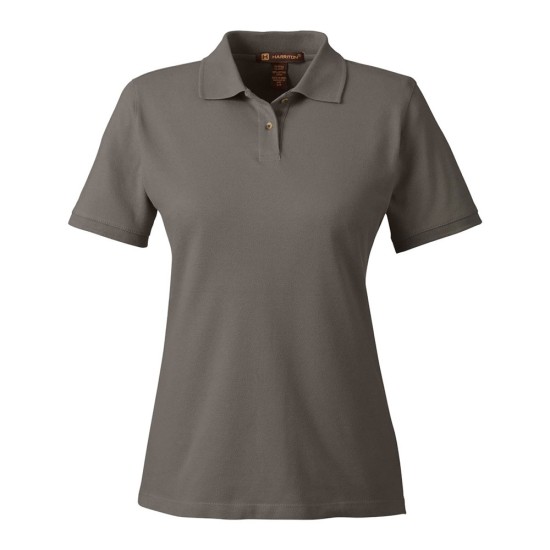 CUSTOM HARRITON WOMENS PIQUE POLO