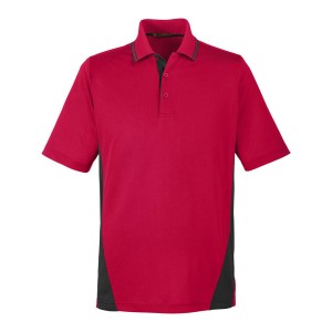 CUSTOM HARRITON MENS FLASH SNAG PROTECTION PLUS IL COLORBLOCK POLO