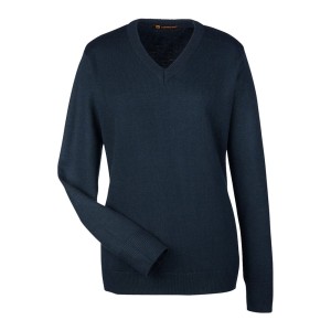 CUSTOM HARRITON WOMENS PIBLOC™ V-NECK SWEATER
