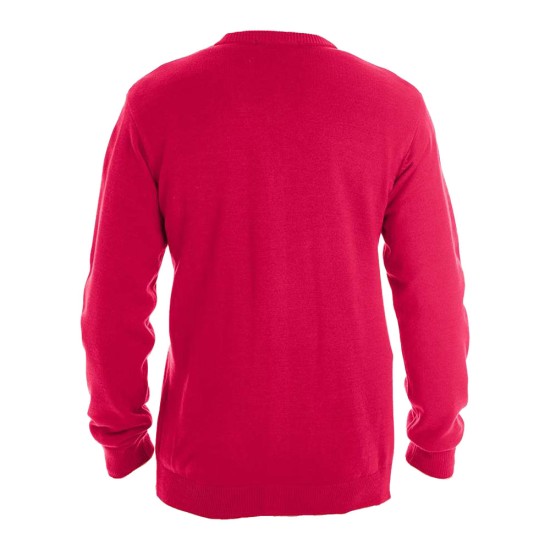CUSTOM HARRITON MENS PIBLOC™ V-NECK BUTTON CARDIGAN SWEATER