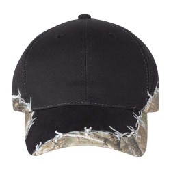 CUSTOM CAMO WITH BARBED WIRE CAP