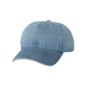 CUSTOM MEGA CAP WASHED DENIM CAP