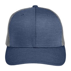 CUSTOM TEAM 365 YOUTH ZONE SONIC HEATHER TRUCKER CAP