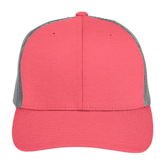 CUSTOM TEAM 365 YOUTH ZONE SONIC HEATHER TRUCKER CAP