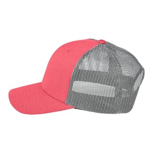 CUSTOM TEAM 365 YOUTH ZONE SONIC HEATHER TRUCKER CAP LEFT