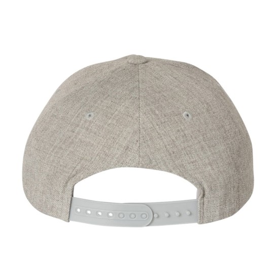 CUSTOM YUPOONG PREMIUM FIVE-PANEL CURVED BILL SNAPBACK CAP CUSTOM YUPOONG PREMIUM FIVE-PANEL CURVED BILL SNAPBACK CAP