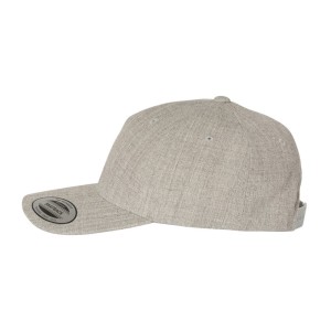 CUSTOM YUPOONG PREMIUM FIVE-PANEL CURVED BILL SNAPBACK CAP LEFT CUSTOM YUPOONG PREMIUM FIVE-PANEL CURVED BILL SNAPBACK CAP LEFT