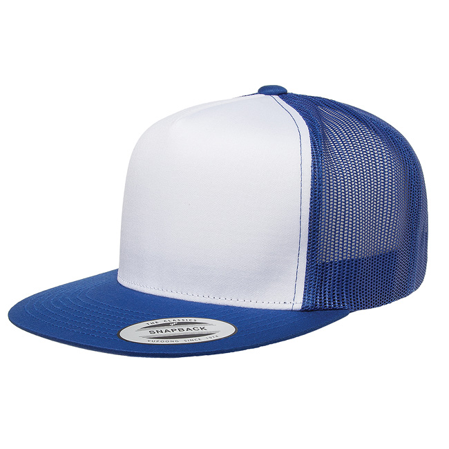 Custom Yupoong Five-Panel Classic Mesh Trucker