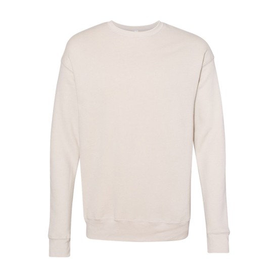 CUSTOM BELLA + CANVAS UNISEX SPONGE FLEECE DROP SHOULDER CREWNECK SWEATSHIRT