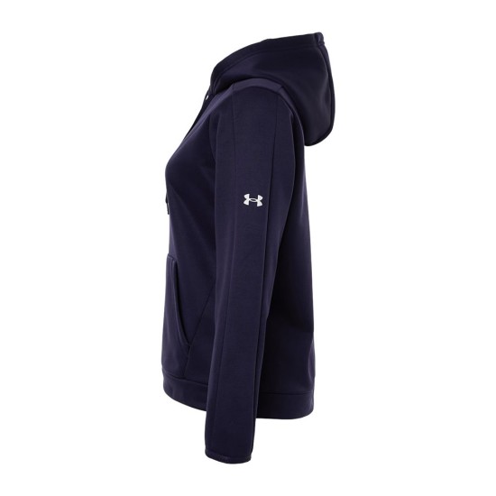CUSTOM UNDER ARMOUR WOMENS ARMOUR FLEECE PRO HOODED SWEATSHIRT