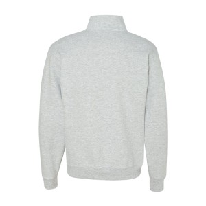 JERZEES NUBLEND® CADET COLLAR QUARTER-ZIP SWEATSHIRT BACK