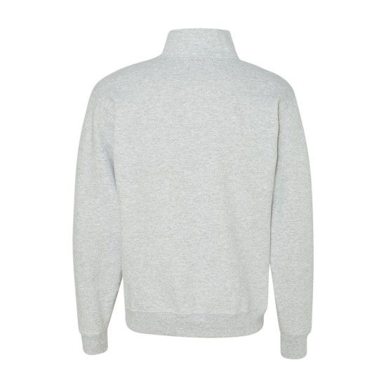 CUSTOM JERZEES NUBLEND® CADET COLLAR QUARTER-ZIP SWEATSHIRT