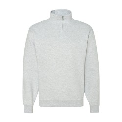 CUSTOM JERZEES NUBLEND® CADET COLLAR QUARTER-ZIP SWEATSHIRT