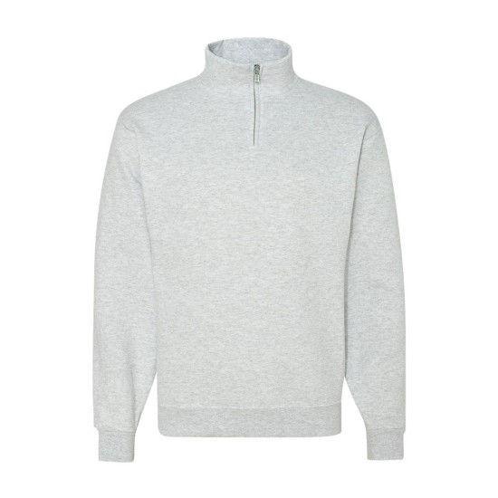 CUSTOM JERZEES NUBLEND® CADET COLLAR QUARTER-ZIP SWEATSHIRT