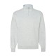 CUSTOM JERZEES NUBLEND® CADET COLLAR QUARTER-ZIP SWEATSHIRT