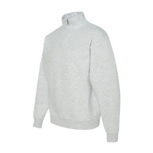 JERZEES NUBLEND® CADET COLLAR QUARTER-ZIP SWEATSHIRT LEFT