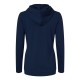 Adidas A451 Women's Navy Hoodie Back