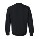 Gildan Heavy Blend Crewneck Sweatshirt Black Back