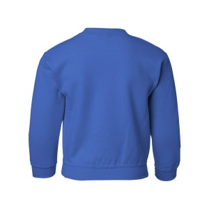 Gildan Heavy Blend Youth Crewneck Sweatshirt Royal Back