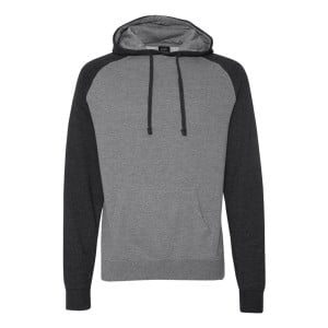 CUSTOM ITC RAGLAN HOODED SWEATSHIRT