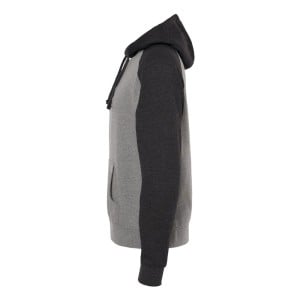 ITC Raglan Hooded Sweatshirt Left