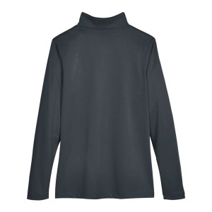 CUSTOM HARRITON WOMENS ADVANTAGE SNAG PROTECTION PLUS QUARTER-ZIP PULLOVER BACK