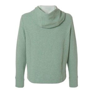 CUSTOM NORTH END WOMENS SPIRIT TEXTURED HOODED PULLOVER BACK