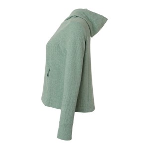 CUSTOM NORTH END WOMENS SPIRIT TEXTURED HOODED PULLOVER LEFT