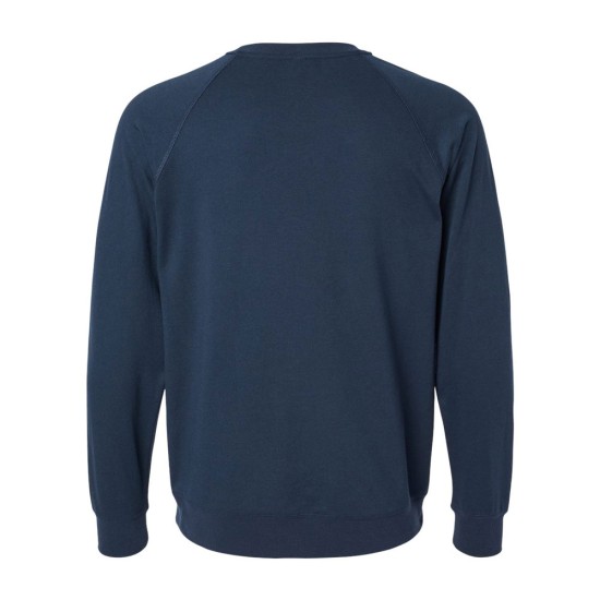 CUSTOM NEXT LEVEL UNISEX LAGUNA RAGLAN CREWNECK SWEATSHIRT