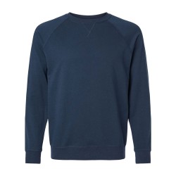 CUSTOM NEXT LEVEL UNISEX LAGUNA RAGLAN CREWNECK SWEATSHIRT