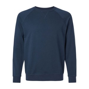 CUSTOM NEXT LEVEL UNISEX LAGUNA RAGLAN CREWNECK SWEATSHIRT