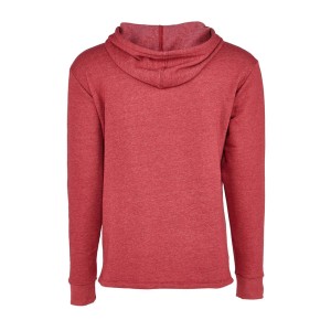 CUSTOM NEXT LEVEL UNISEX MALIBU WELT POCKET HOODIE SWEATSHIRT BACK