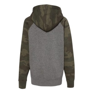 ITC Youth Special Blend Raglan Hooded Sweatshirt Back