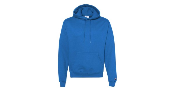 Blue hoodie champion best sale