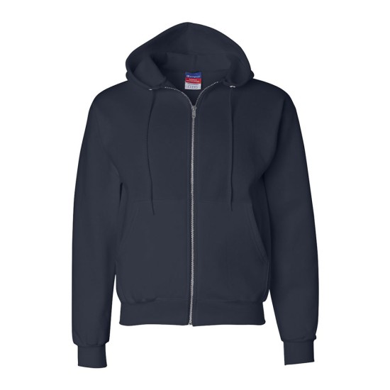 CUSTOM CHAMPION UNISEX POWERBLEND® FULL ZIP HOODED SWEATSHIRT CUSTOM CHAMPION UNISEX POWERBLEND® FULL ZIP HOODED SWEATSHIRT