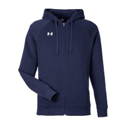 CUSTOM UNDER ARMOUR MENS RIVAL FLEECE FULL-ZIP