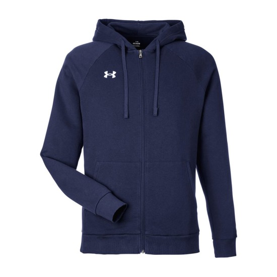 CUSTOM UNDER ARMOUR MENS RIVAL FLEECE FULL-ZIP