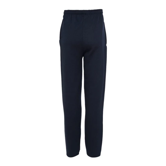 CUSTOM CHAMPION POWERBLEND® OPEN-BOTTOM SWEATPANTS WITH POCKETS