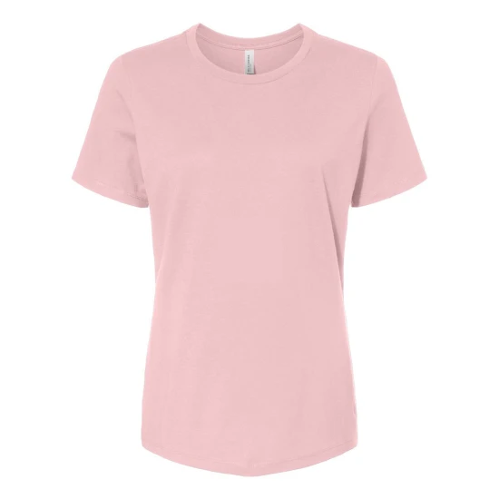 CUSTOM BELLA + CANVAS WOMENS RELAXED JERSEY TEE CUSTOM BELLA + CANVAS WOMENS RELAXED JERSEY TEE