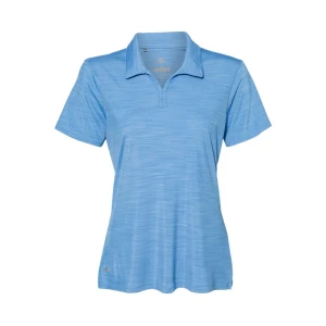 CUSTOM ADIDAS WOMENS MELANGE POLO CUSTOM ADIDAS WOMENS MELANGE POLO