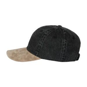 CUSTOM MEGA CAP WASHED DENIM WITH SUEDE BILL CUSTOM MEGA CAP WASHED DENIM WITH SUEDE BILL