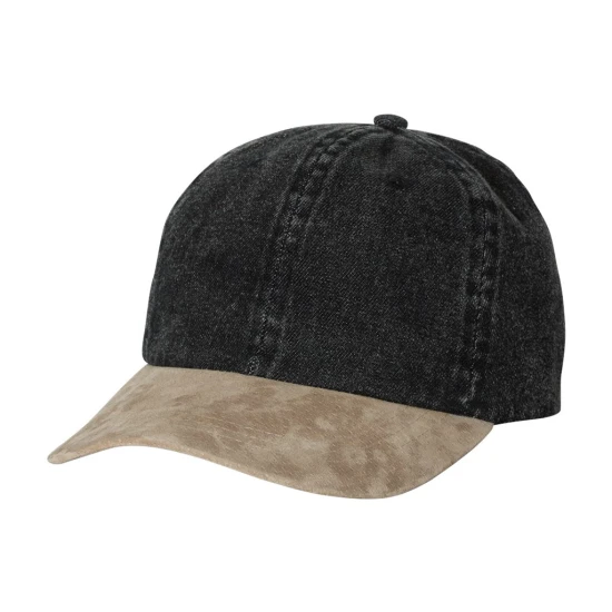 CUSTOM MEGA CAP WASHED DENIM WITH SUEDE BILL CUSTOM MEGA CAP WASHED DENIM WITH SUEDE BILL