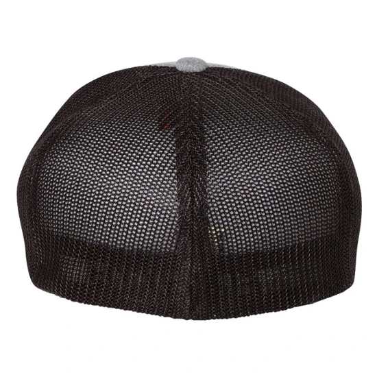 CUSTOM MELANGE TRUCKER MESH CAP CUSTOM MELANGE TRUCKER MESH CAP