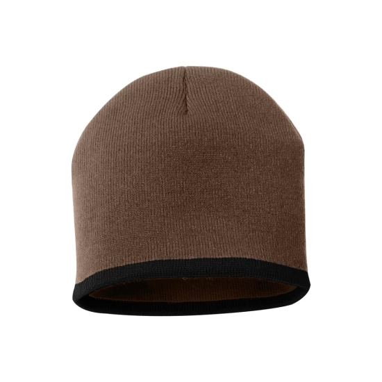 CUSTOM 8" BOTTOM STRIPE BEANIE