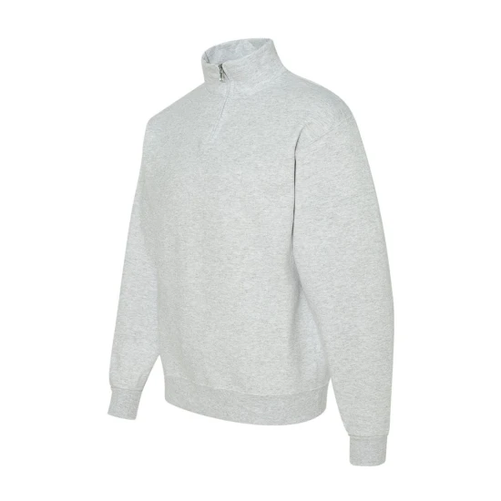 CUSTOM JERZEES NUBLEND® CADET COLLAR QUARTER-ZIP SWEATSHIRT CUSTOM JERZEES NUBLEND® CADET COLLAR QUARTER-ZIP SWEATSHIRT