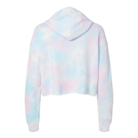 CUSTOM ITC WOMEN'S LIGHTWEIGHT CROP HOODED SWEATSHIRT