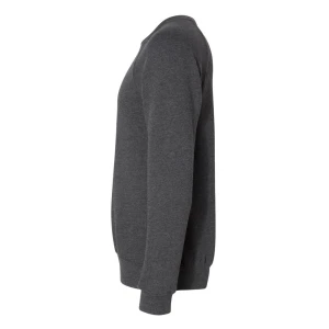 CUSTOM BELLA + CANVAS UNISEX SPONGE FLEECE RAGLAN CREWNECK SWEATSHIRT
