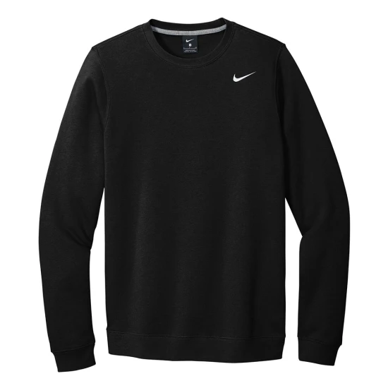 CUSTOM NIKE CLUB FLEECE CREW FULL SLEEVE SHIRT CUSTOM NIKE CLUB FLEECE CREW FULL SLEEVE SHIRT